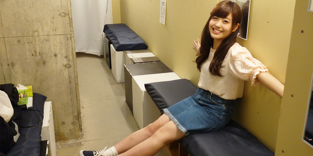 COMEDYS 楽屋